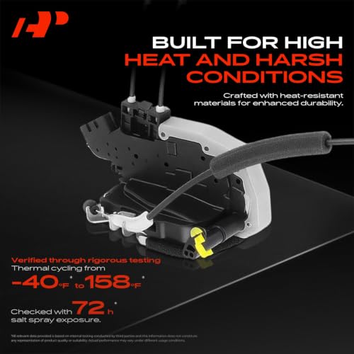 Image of A-Premium Front Left Driver Side Door Lock Actuator | Compatible with Nissan Sentra 2007-2011 Sedan, for Model Without Keyless Entry System