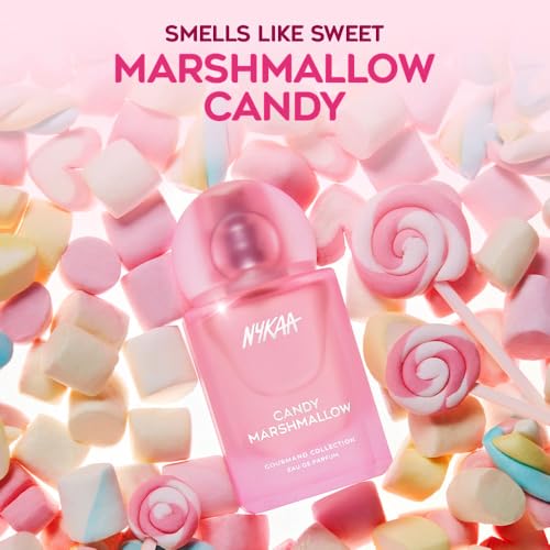 Image of Nykaa Candy Marshmallow EDP 50ml | Dessert-Inspired Perfume for Women | Marshmallow & Vanilla Sweet Fragrance | Long-Lasting Daily Wear Perfume | Best Gourmand Scent | Best Gift for Her