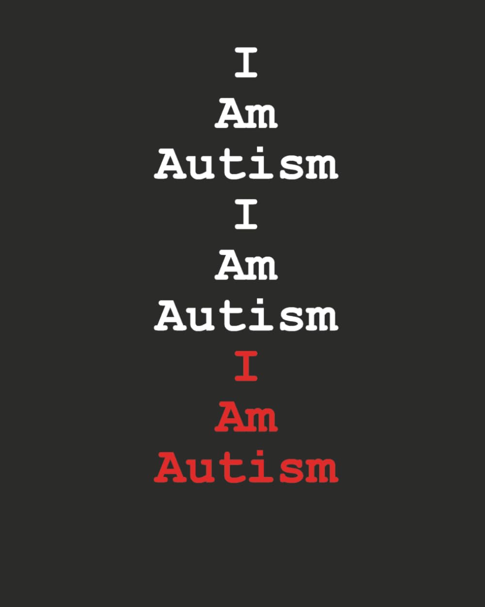 I Am Autism I Am Autism I Am Autism by Jimmy Huston PAPERBACK 9781965153642