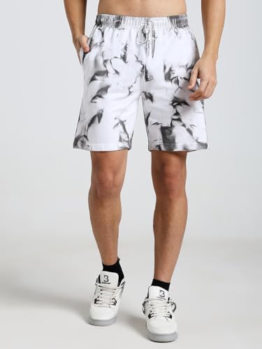 Image of Vogaan Men's Cotton Short Sleeve Tracksuit Summer T Shirt & Shorts Set with 2 Pockets || Casual Co-ord Sets