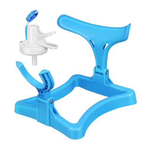 Support distributeur eau réglable roulettes Tofficu pour bouteille eau lourde