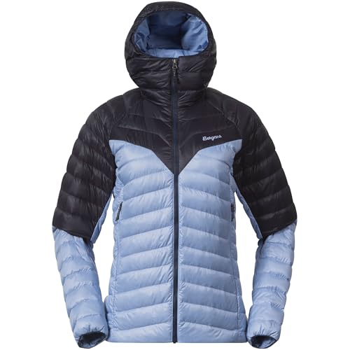 Tind Light Down Jacket Hood Women blueberry milk/navy blue (25566) L