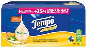 Tempo Soft & Sensitive Balsam Taschentücher Box