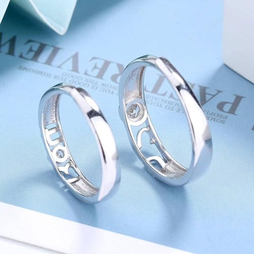 Bague ouverte en métal sterling S925 la solution pour une taille ajustable - 2