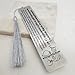 Bhagavad Gita Chapter 2, Verse 47 Shloka Quote Lord Krishna Engraved Steel Handmade Bookmark Hinduism Blessings Divine Gift