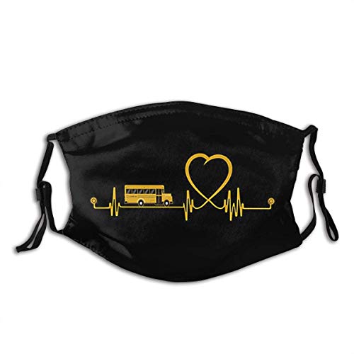 Funny School Bus Driver Love School Bus Heartbeat Funny Back To School For Bus Drivers Personalized