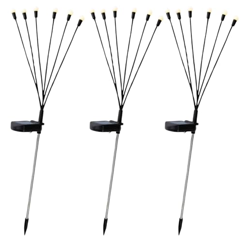 Piquets de jardin solaires pour baliser une allée sombre et sécuriser vos pas la nuit