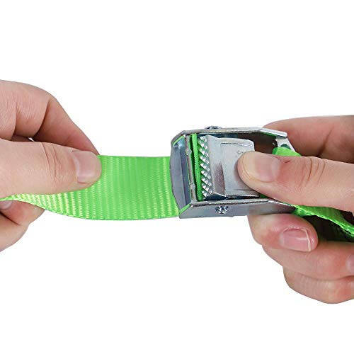 image for XSTRAP STANDARD Cam Buckle Straps 6PK 8FT Powersports Tie-Downs 1-Inch