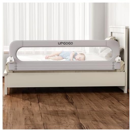 23+ Creative Camper Bunk Bed Ideas for Your Next Adventure 4 UPGOGO Folding Bed Rail for Toddlers,Baby Bed Rail Guard with Reinforced Anchor Safety System,Fit Bunk,Full Size,Queen,King,Twin(Grey,71"x23.6")