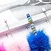 6Pcs Beadable Ballpoint Pen Ballpoint Pen Plush Ball Ballpoint Pen Office Writing Supplies Gift for Kid Reward Creative