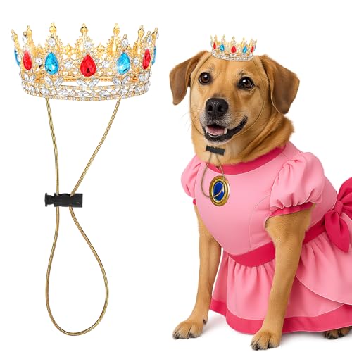 Abbylike Halloween Dog Princess Crown Queen Costume for Pet Cat, M by Abbylike - Used condition - US$13.73