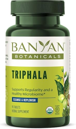 Banyan Botanicals Triphala Tablets - Organic...