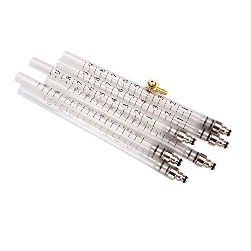 Dromedary Diesel Injector Flow Test Tool Kit 24 Pcs Common Rail Adaptor Fuel Tester Set #TOP5