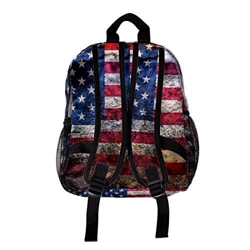 Sac à dos drapeau américain multicolore, le cadeau idéal - 2