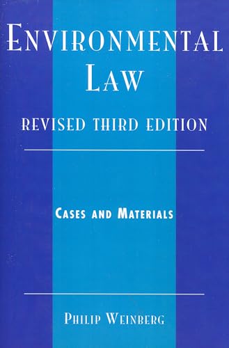 Environmental Law: Cases and Materials