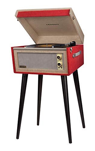 Tourne-Disque Crosley Bermuda Bluetooth Rouge Vintage - Les Beatles, Paul McCartney, John Lennon, RIngo Starr, George Harrison Tourne-Disque Crosley Bermuda Bluetooth Rouge Vintage – Image 3