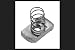 STRUT SPRING NUT 3/8" by UNISTRUT MfrPartNo RP1008EG