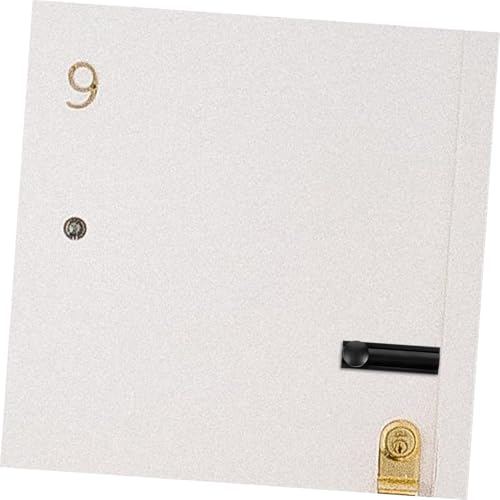 Verrou de porte intérieur protection maison lot 5 pièces solide - 6