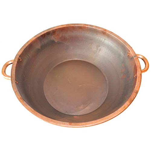 Satin Brushed Copper Foot Wash Tub Basin Pedicure Bowl