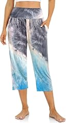 Capris, Tiedye Blue