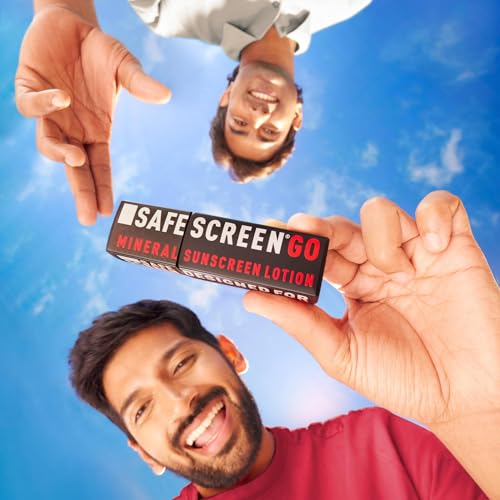 Image of CHOSEN SAFESCREEN GO Mineral Sunscreen SPF40+ PA++++ | Beard-Friendly, No White Cast, Broad Spectrum, Natural, 40ML