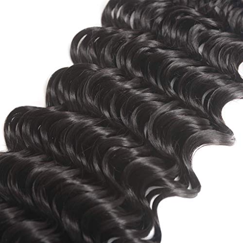Odir Pacotes de cabelo humano ondulado profundo 14 16 18 não processado 9A cabelo virgem ondulado br