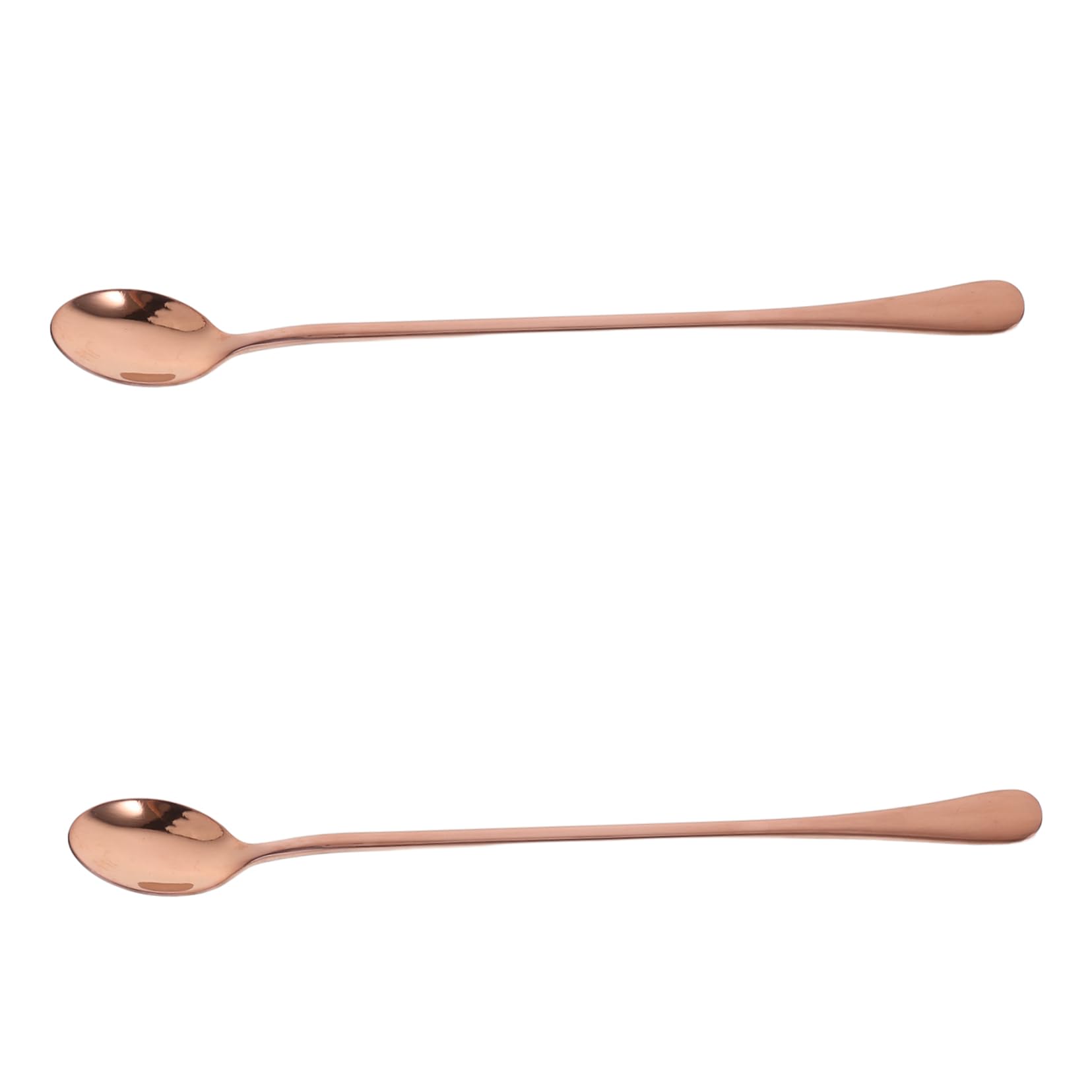 Unomor Versatile Long Handle Bar Spoon Stainless Steel Multi-use Stirrer for Cocktails Teas Iced Beverages