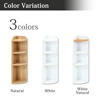 Amazon｜不二貿易 コーナーラック カウンター下収納 棚 三角