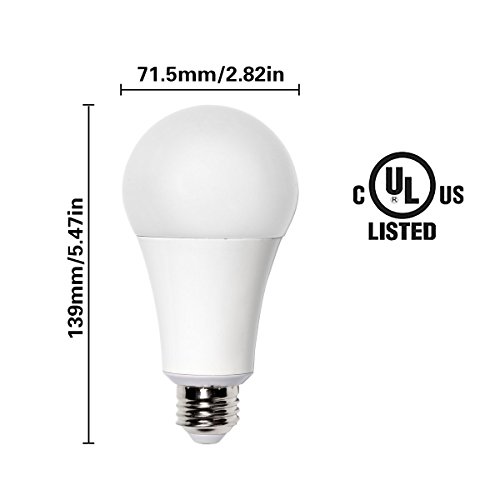Goodlite G-19864 22W (150W Equivalent) 2600 Lm, Dimmable, Warm White 3000K A21 Led Bulb With 240° Beam Angle, E26 Base, 1 Count (Pack Of 1) #TOP1