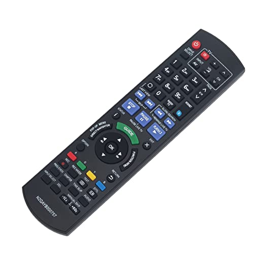 VINABTY N2QAYB000757 Replacement Remote Control Fit for Panasonic Blu-ray Disc Player DMR-BWT720 DMR-BWT720GL DMR-BWT740 DMR-BWT820 DMR-BWT835 DMR-BWT835GL DMR-BWT945 N2QAYB000781 N2QAYB000755 - Image 2