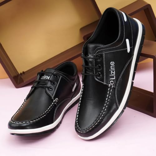 Lizine-Mens-Formal-Shoes-Latest-Lace-Up-Loafer-Shoes-Comfotable-Lightweight-Formal-Shoes-Trendy-Long-Life-Shoes-Official-Daily-Use-Loafer-Derby-Shoes-for-Men