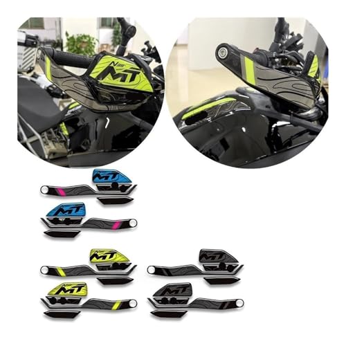 Protège-mains autocollant et pad réservoir pour moto 800MT - 3