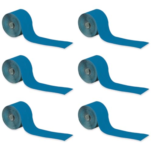 Pacon Bordette, 2.25" x 50', Rich Blue, 6 Rolls