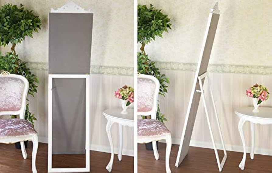 Amazon.co.jp: ロココ調 カイヤ スタンドミラー アンティーク