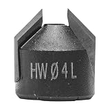 ENT 23300 Svasatore a slittamento carburo, diametro (d) 4 mm, D 15,5 mm, E 45°, sinistro