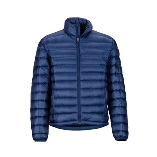 MARMOT Men's Zeus Jacket | Down-Insulated, Water Resistant, Lightweight | Arctic Navy, Medium