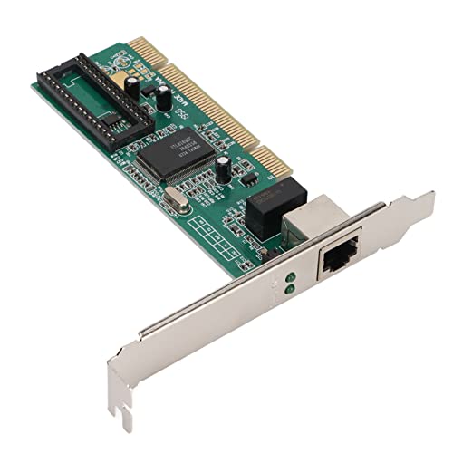 Tarjeta de red PCI a Gigabit, chip RTL8169, puerto RJ45 único, 10M/100M/1000M, Auto MDI/MDIX miniatura 1