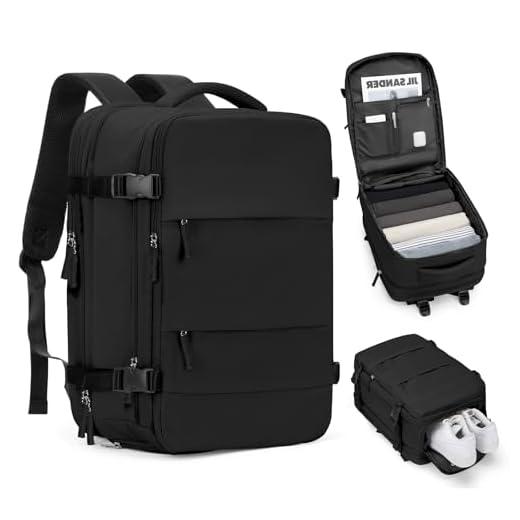 Expandable Travel Backpack for Easy Transport