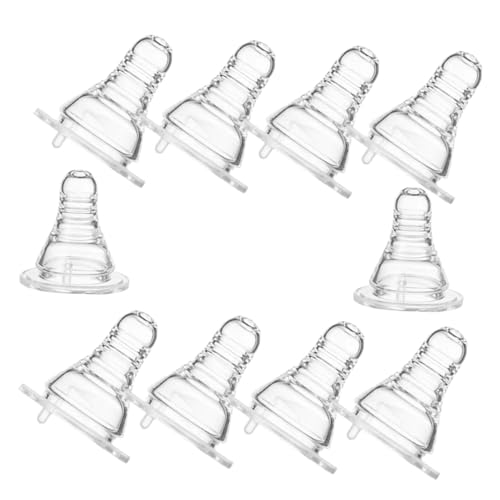 Didiseaon 10 piezas Unidades Tapones para Bebidas de Silicona Alimenticio Boquilla Antidesbordamiento para Botellas de Cerveza Accesorio Seguro y Duradero para Fiestas