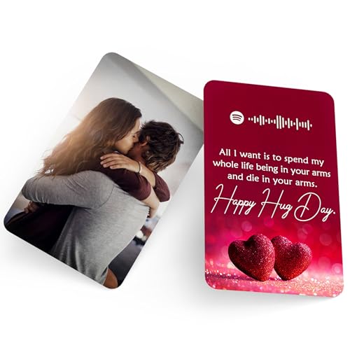 Fairus CUSTOMIZED Wallet Card for Rose Day, Propose Day, Chocolat...