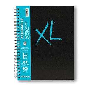 Canson XL Aquarelle Buch Aquarellpapier 34 Blatt