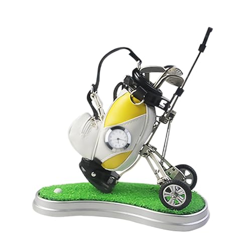 Porte-stylo de golf miniature décoratif pour animer votre espace de travail