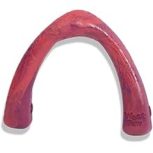 WEST PAW Seaflex Snorkl Dog Tug Chew Toy for Moderate Chewers, Made in USA, 8.25" Large, Hibiscus