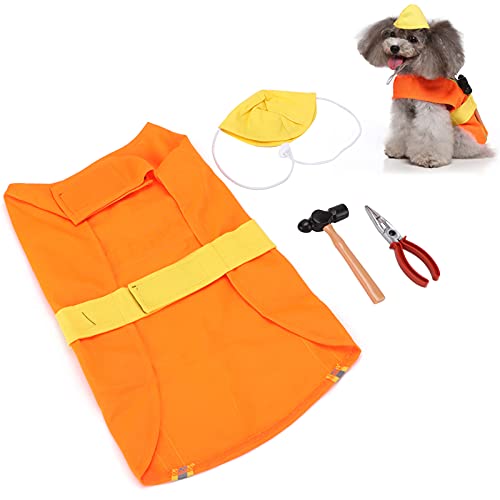 Roupas para cães de Halloween fofo engenheiro de Natal para animais de estimação, cachorro, gato, fi