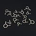 250 Pcs 5/6/ 7/8/ 9/10/ 11/12/ 13/ 14mm Fuel Line Hose Tubing Spring Clips Clamps Assortment Kit for Motorcycle Scooter ATV