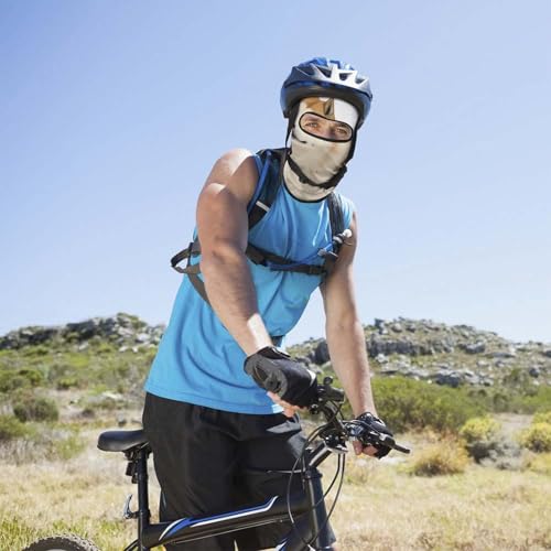 Balaclava Akita para Hombres y Mujeres, Máscara de Protección Solar Respirable con Cubreboca Completo para Senderismo, Ciclismo, Correr y Conducir miniatura 4