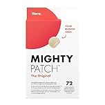 Mighty Patch Original Spot Patches by Hero Cosmetics, Day & Night Time Acne Treatment, Clear Spot Remover Hydrocolloid Patches, Anti Acne Dots, Spot Treatment Pimple Stickers - 72 Pimple Patches