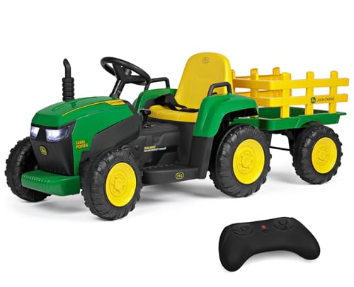 John Deere Power Wheels tractor ride-on for kids