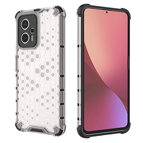 Image of Glasgow Back Case Cover Designed for Mi Redmi K50i 5G - Transparent