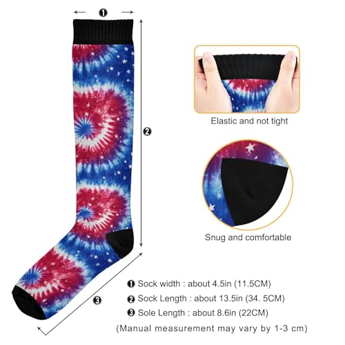 Image of Wusikd Blue Yellow Monster Trucks Compression Socks for Women and Men Circulation Long Socks for Athletic Running 1